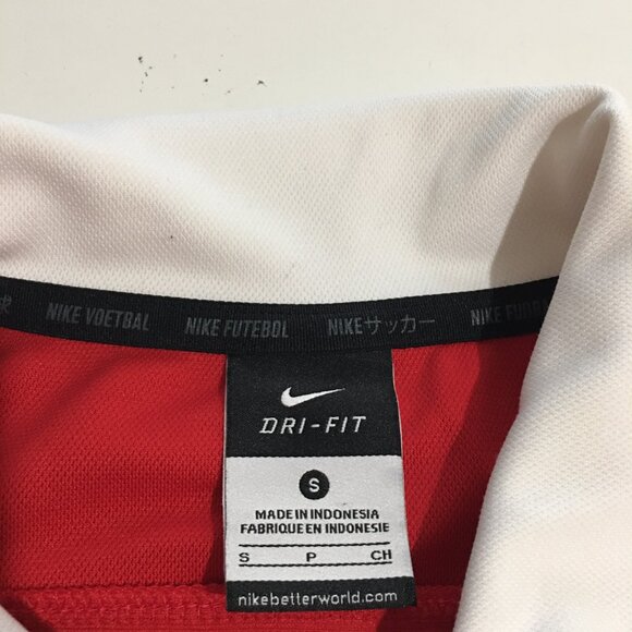 Nike Dri-FIT Womens Small Red Polo Shirt Soccer - Picture 5 of 10